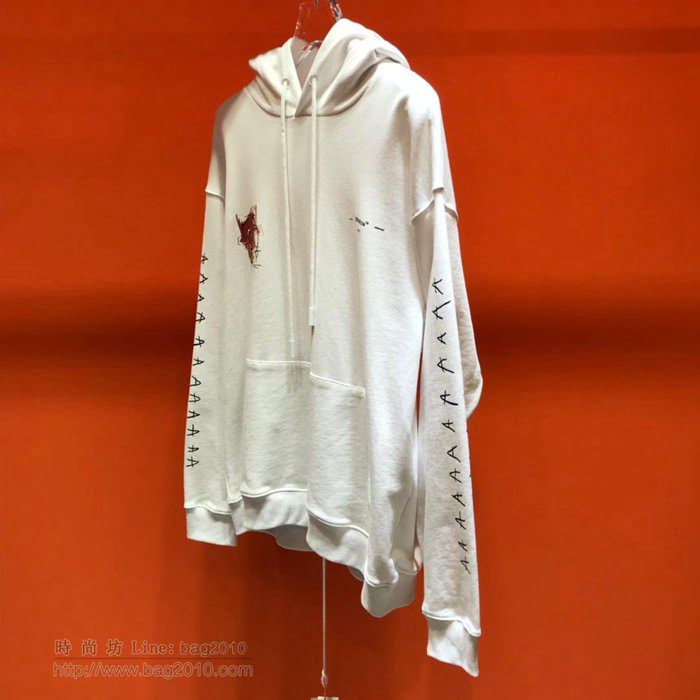 OffWhite男裝 19-20FW新款 最高品質 off連帽衛衣 off白色套頭男衛衣 男士秋季新款單品  tzy2271